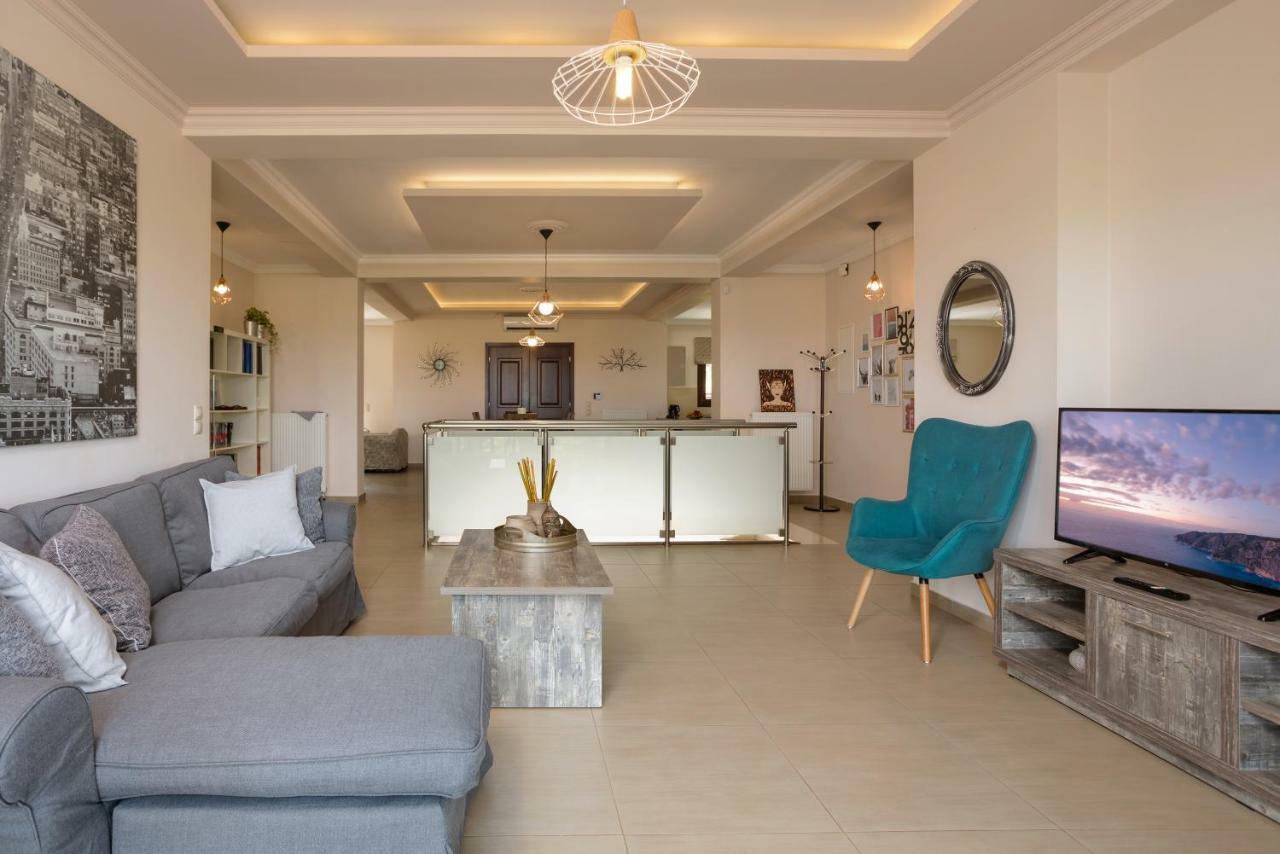 Villa Serenity Agia Marina  Ngoại thất bức ảnh